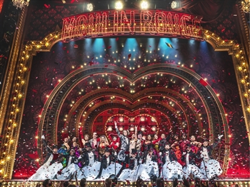 Moulin Rouge the Musical at the Piccadilly Theatre