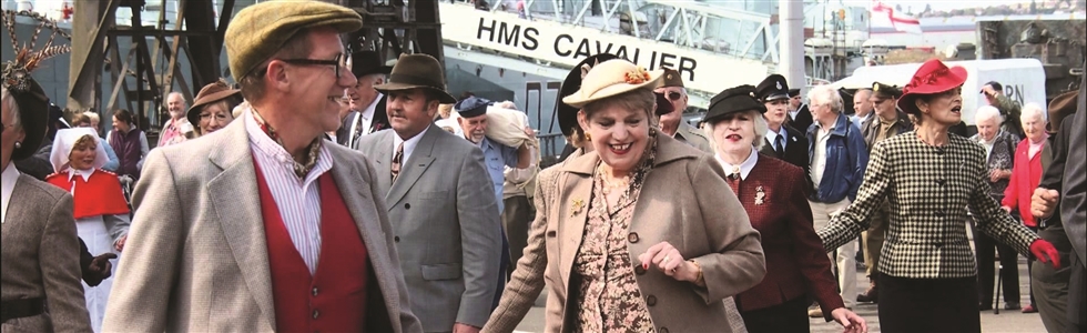 Salute the Forties at Chatham Historic Dockyard